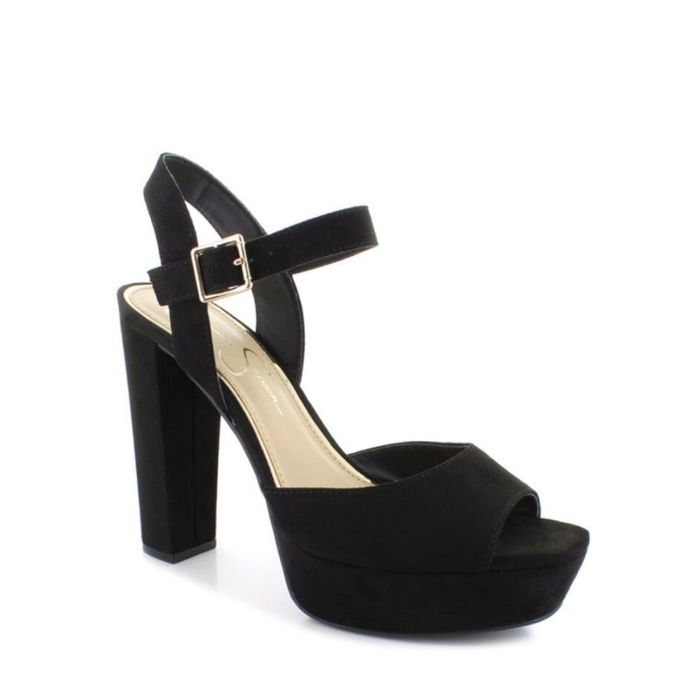 Brand New Jessica Simpson Black Priella Paurie Heels